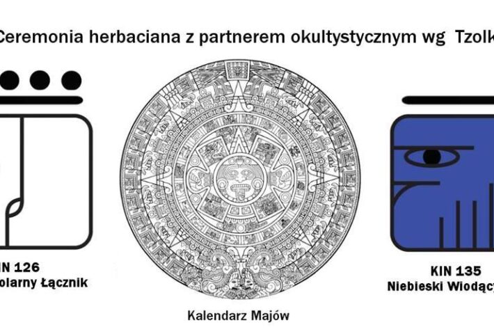 Ceremonia herbaciana z partnerem okultystycznym wg Tzolkin