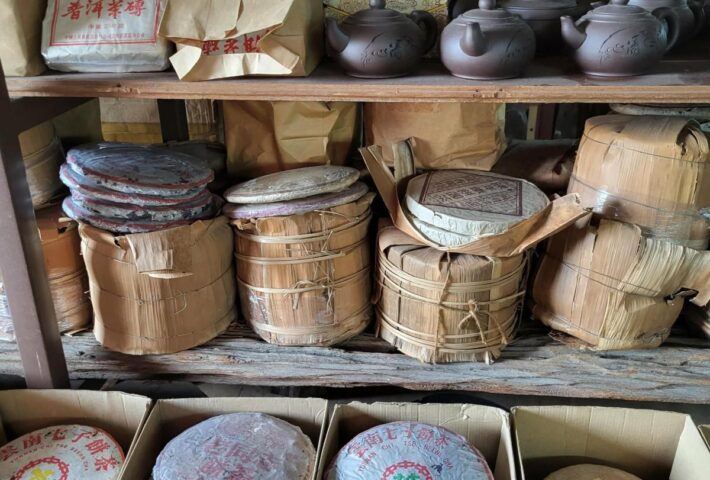 Ferment w herbacie. Puery: shu i sheng